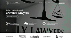 Desktop Screenshot of lylawyers.com.au