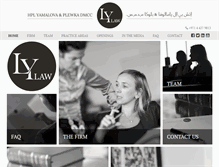 Tablet Screenshot of lylawyers.com